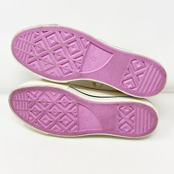 CONVERSE | Chuck Taylor All Star Platform Boho Crochet Wmns 8 Cream - Picture 7 of 11